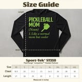 Pickleball Sport-Tek Performance Hood, Pickleball Mom (Noun) 1. Like a normal mom but cooler, Lightweight Hoodie thumbnail 8