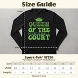 Pickleball Sport-Tek Performance Hood, Queen of the Pickleball Court, Lightweight Performance Hoodie thumbnail 8
