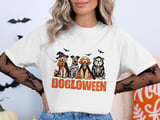 Dogloween: Spooky Pups Parade Premium T-Shirt thumbnail 2
