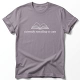 Currently Rereading to Cope Tee thumbnail 6