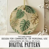 Luxe Tropical Leaves Digital Design Size Bundle Png thumbnail 3