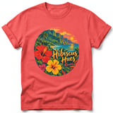 Hibiscus Hues ~ Comfort Colors Premium Tee thumbnail 3