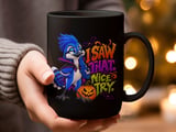 I Saw That Halloween Blue Jay Mug thumbnail 13