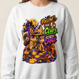 Detective Chase the Dog Halloween Sweatshirt thumbnail 9