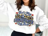 Granddaughter's Cheer Pride Sweatshirt thumbnail 3