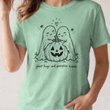 Ghost Hugs and Pumpkin Kisses Tee or Sweatshirt thumbnail 11