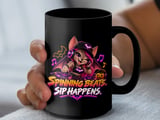 Spinning Beats Sip Happens Mug thumbnail 11