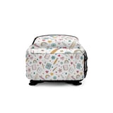 Kawaii School Supplies Pattern Backpack, Aesthetic Stationery Spiral Notebook, Cute Gift Accessory Pouch for Teacher Student thumbnail 10