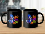 I Saw That Halloween Blue Jay Mug thumbnail 2