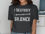 I Destroy Silence Oboe Graphic Tee thumbnail 13