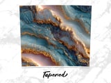 20 oz Skinny Tumbler Wrap Sublimation Design, Marble Stone Look, Gold Veins, Straight and Tapered Wrap png, Instant Download Digital thumbnail 4