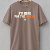 I'm Here For The Snacks Hunting Tee thumbnail 6