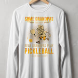 Pickleball Sport-Tek Long Sleeve Tee, Some Grandpas Take Naps Real Grandpas Play Pickleball, Sun Shield Shirt thumbnail 11