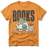 Books & Coffee Frog Tee thumbnail 21