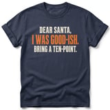 Dear Santa Bring A Ten-Point Tee thumbnail 5