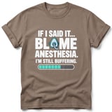 Blame Anesthesia Tee thumbnail 6