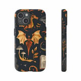 Dragon iPhone Case: Bookish Whimsical Unique Fantasy Design Dark Academia thumbnail 5