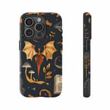 Dragon iPhone Case: Bookish Whimsical Unique Fantasy Design Dark Academia thumbnail 2