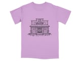 Old West Saloon Sketch T-Shirt thumbnail 8