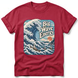 Big Wave Energy ~ Comfort Colors Premium Tee thumbnail 2