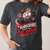 Subscribe Parker the Possum Tee thumbnail 4
