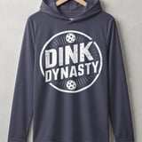 Pickleball Sport-Tek Performance Hood, Dink Dynasty, Lightweight Hoodie thumbnail 2