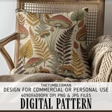 Foraged Woodland Digital Design Size Bundle Png thumbnail 5