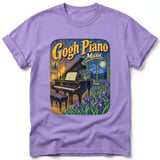 Gogh Piano ~ Comfort Colors Premium Tee thumbnail 6