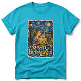 Gogh Birthday Girl ~ Comfort Colors Premium Tee thumbnail 5