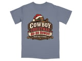 Cowboy Christmas Ho Ho Howdy Tee thumbnail 6