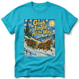 Gogh Jingle All the Way ~ Comfort Colors Premium Tee thumbnail 5