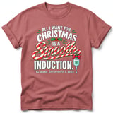 Smooth Induction Christmas Tee thumbnail 1