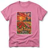 Gogh Tulips ~ Comfort Colors Premium Tee thumbnail 11