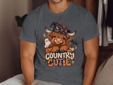 Country Cutie Highland Cow Tee or Sweatshirt thumbnail 9