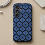 Blue Geometric Clover MagSafe® Phone Case  thumbnail 7