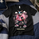 VR Rhino Gamer Shirt for Toddler, Funny Virtual Reality Gaming Tee, Kids Birthday Gift, Pixo League by Farron House thumbnail 15