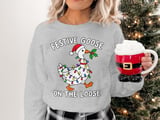 Festive Goose On The Loose Sweatshirt thumbnail 4