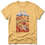 Gogh Great Sand Dunes ~ Comfort Colors Premium Tee thumbnail 7
