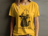 Resting Witch Face Cat Tee thumbnail 13