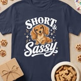 Short & Sassy Dachshund Tee thumbnail 3