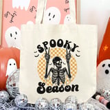 Spooky Season Skeleton Tote Bag thumbnail 4