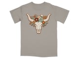 Rustic Bloom Longhorn T-Shirt thumbnail 7