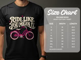 Ride Like You Mean It | Beach Cruiser Shirt thumbnail 3