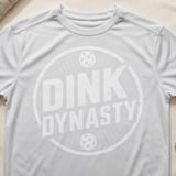 Pickleball Sport-Tek Performance Tee, Dink Dynasty, Moisture-Wicking Athletic Pickleball Court Apparel thumbnail 10