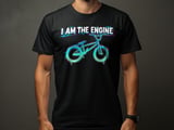 I Am The Engine | Bike Shirt thumbnail 1