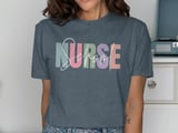 School Nurse Pastel Graphic Tee thumbnail 11