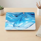 Liquid Blue Wave MacBook Case thumbnail 3