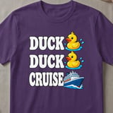 Duck Duck Cruise Vacation T-Shirt thumbnail 2