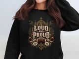 Loud And Proud Football Tee or Sweatshirt thumbnail 15