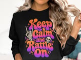 Keep Calm and Rattle On Tee thumbnail 14